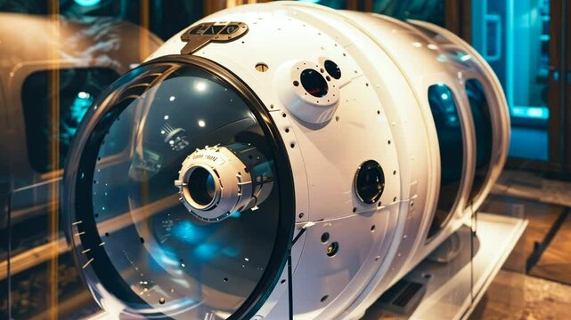 The aggregation, reminiscent of a bathyscaphe or a satellite, demonstrates advanced engineering developments for exploration. These innovative projects emphasize technology and functionality.