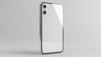 A sleek, modern smartphone showcasing a minimalist design.
