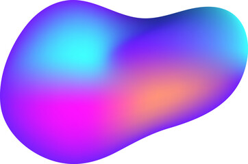 Smooth and vibrant gradient with a fluid, organic shape creates a modern and dynamic abstract background, perfect for various design projects
