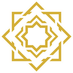 Islamic Geometric Ornamental Pattern