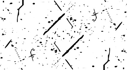 Overlay Distress grain monochrome design. Stylish modern background for different print products. Grunge texture white and black. Sketch abstract to Create Distressed Effect. Vector illustration