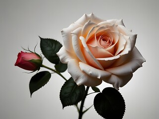 A delicate rose