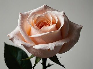 A delicate rose