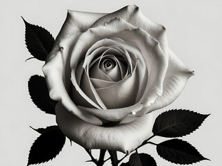 A delicate rose