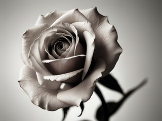 A delicate rose