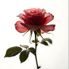 A delicate rose