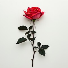 A delicate rose