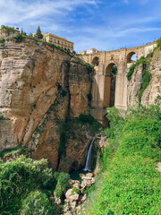 Fototapeta premium Puente Nuevo bridge in Ronda, Andalucia, Spain