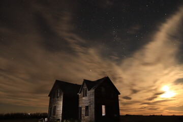 Saskatchewan Scenery -Shaunavon, Witches House