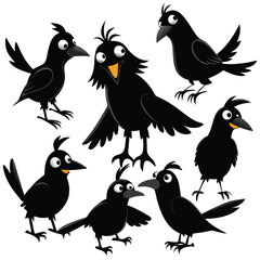 Obraz premium set of birds