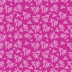 flower pattern textile design illustration