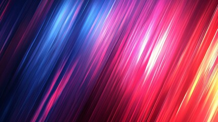 Fototapeta premium A vibrant abstract background featuring dynamic streaks of blue, red, and purple hues, conveying energy and movement.