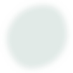 ぼかしが入ったブルーの丸型変形フレーム