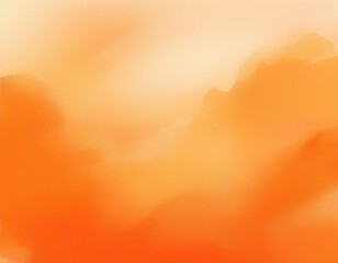 gentle orange watercolor gradient background for design backgrounds