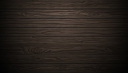 Dark brown wood texture reveals an old oak grain pattern