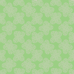 Obraz premium Vintage seamless floral pattern. Simple pretty flowers with leaves on beige background. Modern background for textiles, packaging, designs, fashion fabric, wallpaper.