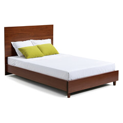 Obraz premium modern bed isolated on transparent background