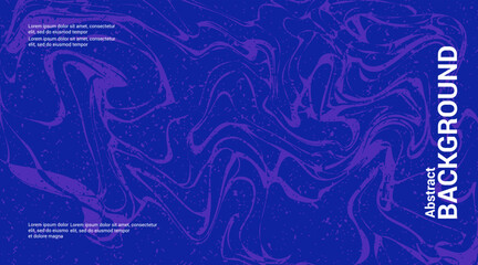 blue abstract background with colorful waves. Trendy vector illustration in style color.