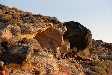 Griechenland - Santorini - Kap am Akrotiri Leuchtturm