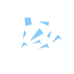 broken glass vector illustration