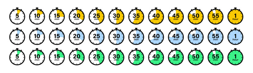 Set of Countdown of days from 0, 1 to 10. Number of days left badges. Offer timer, sticker limited to a few days. Ten, nine, eight, seven, six, five, four, three, two, one and zero days to go. Vector