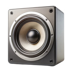 Speaker isolated on transparent background  

