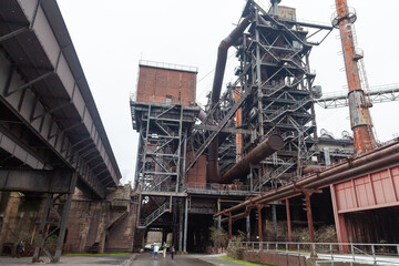 Landschaftspark Duisburg-Nord a coal and steel production plant public garden and garden Steel works
