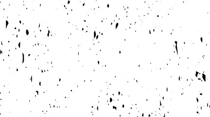 Dirty monochrome pattern of the old worn surface. Grunge background of black and white. Abstract illustration texture of cracks, chips, dot.