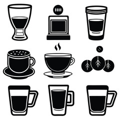espresso icons bundle a set of vector icons repr
