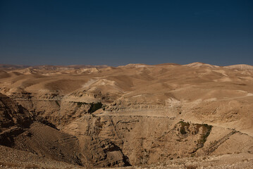 desert landscape in the sahara desert