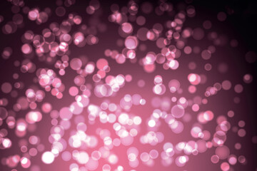 Abstract color shining bokeh isolated on transparent background. Lights and sparks glitter glowing effect. Lens flare Christmas or New Year holiday card.