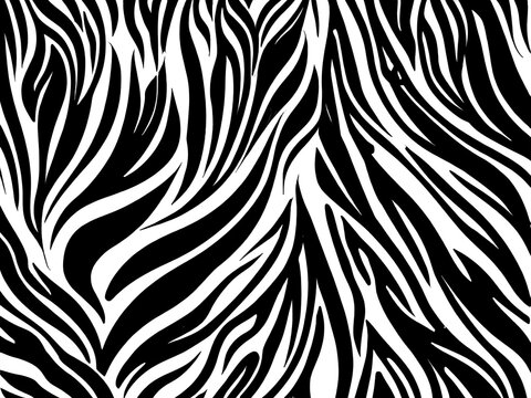 seamless zebra skin texture