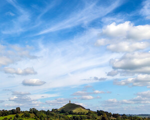 Glastonbury Tor in Glastonbury, Somerset © chrisdorney
