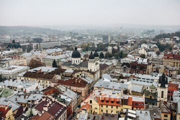 Obraz premium View of the old town