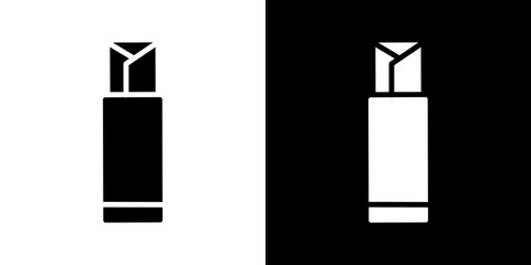 Chew gum icons vectors set in solid style.