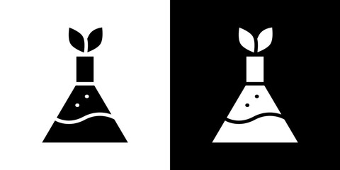 GMO icons vectors set in solid style.