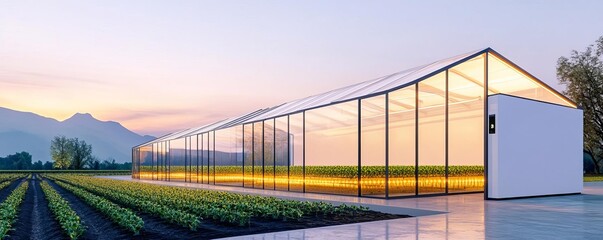 Automated greenhouse with self-sustaining irrigation and AI-driven climate control, precision agriculture