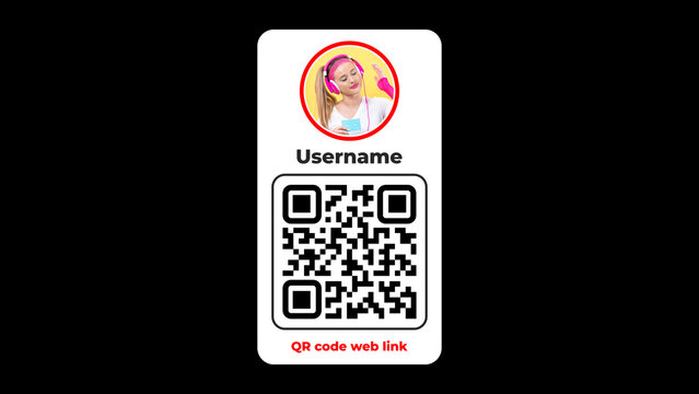 QR Code Lower Thirds Animation 8. 