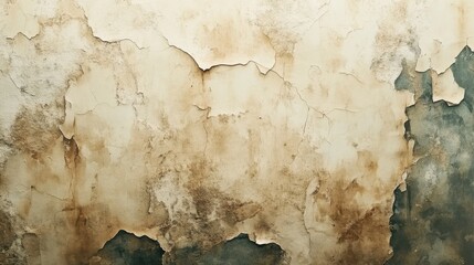 Obraz premium Aged textured stained paper design, vintage and distressed, perfect for historical projects