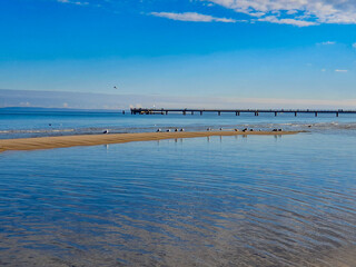 Ostsee mit Seebrücke