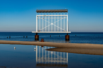Strandkinoleinwand