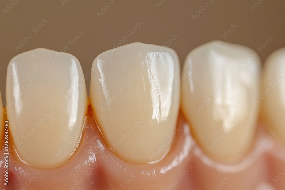 Poster before and after teeth whitening results showcasing the transformation of a smile for brighter and w