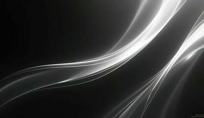 high-contrast black and white pattern with depth