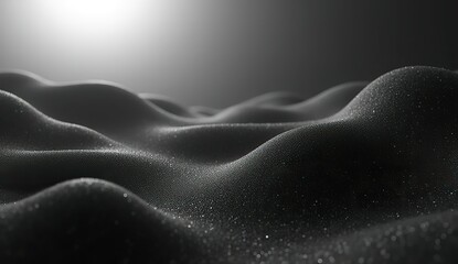 artistic black and white abstract background with depth