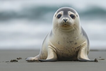 seal on the beach