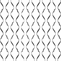 seamless pattern with black and white vases, set of black and white lingerie, bikini, Graceful Blooms in Glass Vase, flower vase, black and white silhouette illustration,Flower vase, vector.