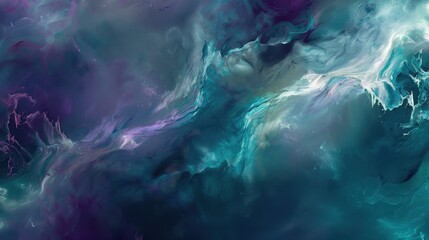 Abstract cosmic background with vibrant colors and swirling patterns