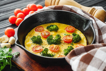 Delicious Broccoli Omelette for a Healthy Meal