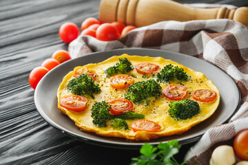 Delicious Broccoli Omelette for a Healthy Meal