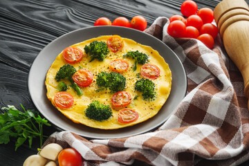 Delicious Broccoli Omelette for a Healthy Meal